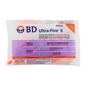 Seringa BD Insulina Ultra-Fine 30U Agulha Curta 8x0,3mm 10 Unidades