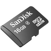 Cartão de Memória SanDisk 16GB Micro SD Classe 4