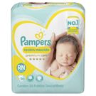 Fralda Pampers Recém Nascido Premium Care RN 20 unidades