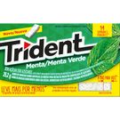 Chiclete Trident Menta 14S 25,2g