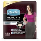 Roupa Íntima Plenitud Real Fit Feminina P/M 8 Unidades