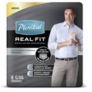 Roupa Íntima Plenitud Real Fit Masculina G/XG 8 Unidades