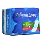 Absorvente Sempre Livre Tri Protect Suave Sem Abas 8un