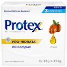 Sabonete Protex Pro Hidrat Argan 85g 3Unidades