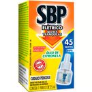 INSETICIDA SBP 45 NOITES 35 ML CITRONELA REFIL.