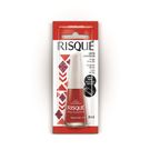 Esmalte Risqué Cremoso Sete Vermelhos Toque de Ira 8ml