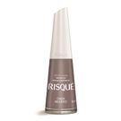Esmalte Risqué Metálico Cinza Incerto! 8ml