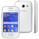 Smartphone Samsung Galaxy Pocket 2 Duos Dual Chip Android 2.3 4GB 3G Câmera 2MP Tela 3.3 Branco