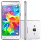 Smartphone Samsung Galaxy Gran Prime Duos Dual Chip Android 5.1 Quad Core Câmera 8MP Tela 5 Branco