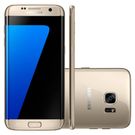 Smartphone Samsung Galaxy S7 Edge Android 6.0 Octa Core 32GB 4G Câmera 12MP Tela 5.5 Dourado