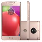 Smartphone Motorola Moto E4 Dual Chip Android 7.1 Quad Core 16GB 4G Câmera 8MP Tela 5 Ouro Rosê