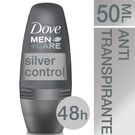 Desodorante Dove Rollon Men+Care Silver Control 50ml