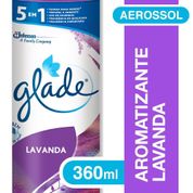 Desodorizador Glade Aerossol Lavanda 360ml