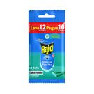 INSETICIDA RAID PROTECTOR PASTILHAS REFIL 12 UNIDADES EUCALIPTO.