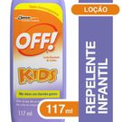 Repelente OFF! Kids Loção 117ml