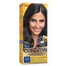 Tintura Capilar Cor&Ton Kit 2.0 Preto 175g