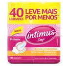 Absorvente Intimus com Abas Proteção Diária Days sem Perfume 40 Unidades