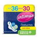 Absorvente Externo Intimus Noturno Seca com Abas Leve 36 Pague 30