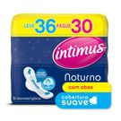 Absorvente Externo Intimus Noturno Suave com Abas Leve 36 Pague 30