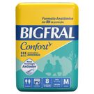 Fralda Geriátrica Bigfral Confort M 8 Unidades