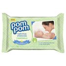 Toalha Umedecido Pompom Camomila 50 Unidades