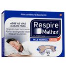 Dilatador Nasal Respire Melhor Pele Normal Tamanho G 10 Unidades
