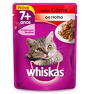 Ração Gato Whiskas +7Anos Carne Sachê 85g