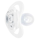 Chupeta Lillo Design Ortodôntica Silicone Alça Tamanho 2 Branca