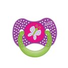 Chupeta Lillo Funny Ortodôntica Silicone Menina Tamanho 2 Rosa
