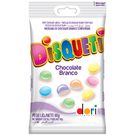 Confeitos Dori Disqueti Chocolate Branco 80g