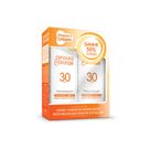 Protetor Cenoura e Bronze Fps30 50G Facial 2Un 50%Desc No Seg