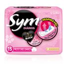 Absorvente Sym Proteção Diária com Perfume 15 Unidades