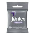 Preservativo Jontex Sensation Texturizado 3 Unidades
