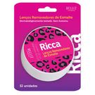 Lenço Ricca Removedor Esmalte Blister 32 Unidades