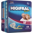 Fralda Geriátrica Higifral Confort M 8 Unidades