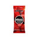 Preservativo Prudence Cor Sabor Morango 6 Unidades