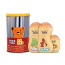 Kit Davene Lata Present Sab Liq 200Ml+Hidrat 200Ml+Agua De Colonia 100Ml
