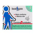 Agulha Caneta Insulcare 6 Unidades 4mm nano 32g