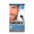 Color Gel Barba e Bigode Grecin 5 Castanho Claro 28g