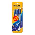 Caneta Bic Cristal Diversas Cores Azul Leve 4 Pague 3.