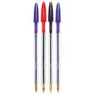 Caneta Bic Cristal Diversas Cores 4 Unidades.