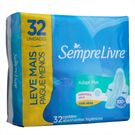 Absorvente Sempre Livre Adapt Plus Seca Com Abas Leve Mais Pague Menos 32un