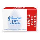 Sabonete em Barra JOHNSON’S® Baby Original 80 g Leve 4 Pague 3