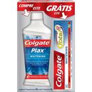 Solução Bucal Colgate Plax 500ml+Creme Dental Colgate Whitening  90g