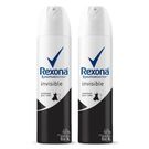 Desodorante Rexona Invisible Women Aero 2 UnidadesX90g