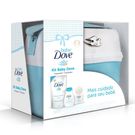 Shampoo Dove Baby Hidratação Enriquecida + Refil Shampoo 200ml + Sabonete + Frasqueira