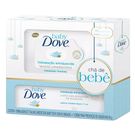 Lenços Umedecidos Dove Baby Hidratação Enriquecida 50 un + Creme Prevenção de Assaduras 90g