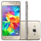 Smartphone Samsung Galaxy Gran Prime Duos Dual Chip Android 5.1 Quad Core Câmera 8MP Tela 5 Dourado