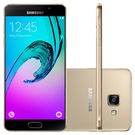 Smartphone Samsung Galaxy A7 Dual Chip Android 5.1 Octa Core 16GB 4G Câmera 13MP Tela 5.5 Dourado
