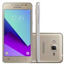 Smartphone Samsung Galaxy J2 Prime Dourado TV Dual Chip Android 6.0 Tela 5 1.4 GHz 16GB 4G Câmera 5MP